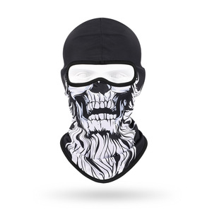 Glacier Manufacturer Cheap Skimask Custom Logo <strong>Printed</strong> Full Face <strong>Masks</strong> Skull One Hole Ski <strong>Mask</strong> Balaclava - Product Image 3