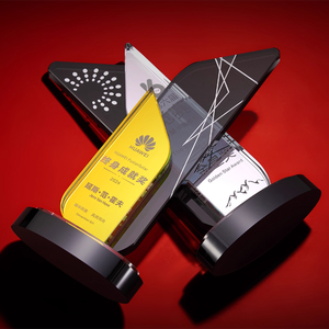 Trofeo de Espejo de Cristal UV, Premios de Oro y Plata para Empleados Destacados, Campeón de Empresa, Competencia de Recuerdo, Las Mejores Medallas, 1, 2, 2 - Product Image 3