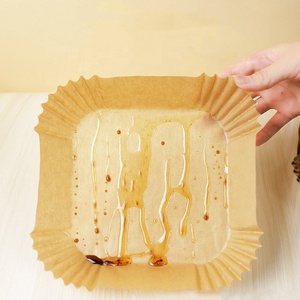 100 pezzo di carta da forno <span class=keywords><strong>in</strong></span> <span class=keywords><strong>Silicone</strong></span> impermeabile <span class=keywords><strong>per</strong></span> alimenti BPA <span class=keywords><strong>per</strong></span> <span class=keywords><strong>friggitrice</strong></span> <span class=keywords><strong>ad</strong></span> <span class=keywords><strong>aria</strong></span>, stampo quadrato monouso <span class=keywords><strong>per</strong></span> una cottura sana - Product Image 4