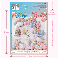 LILIS Professionelles Erddag-Babyparty-Geschlechtsenthüllungs-Ballon-Dekorationsset |   Latex-Ballons Siebdruck Globaler B2B-Markt