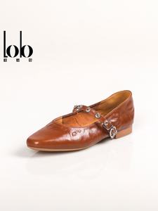 Ballerines tendance pour <span class=keywords><strong>femme</strong></span> Printemps 2026, confortables et antidérapantes, couleur unie, durables, à enfiler - Product Image 2