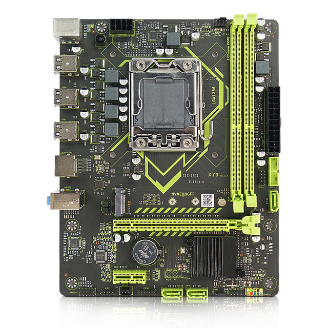 X79 PC Mother Board LGA1356 Desktop Mainboard DDR3 64GB H61 E5 2450 2470V2 M.2 Computer Motherboard