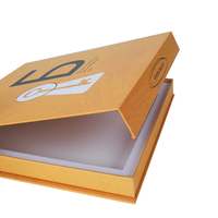 Kotak Hadiah Kemasan Kertas Laminasi Matte Lipat Kardus Kaku Keras Ukuran Sesuai Pesanan Logo Kustom Kotak Magnetik Mewah Pasokan Pabrik