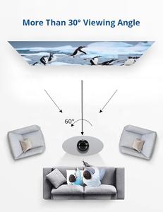 Écran <span class=keywords><strong>de</strong></span> <span class=keywords><strong>projection</strong></span> gris à gain élevé, pliable rapidement, portable, 120 pouces, 16:9, d'usine d'origine, utilisé pour la maison, les réunions et l'extérieur - Product Image 4