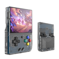 Konsol Game Portabel R33S Layar IPS HD 3,5 inci Kontrol Jarak Jauh Genggam 3200mAh 2000 Game