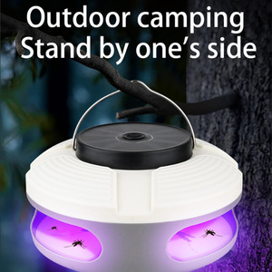 Lámpara antimosquitos con carga solar Usb, trampa adhesiva no tóxica, repelente de mosquitos con aromaterapia de 12 horas de duración para uso en interiores - Product Image 5