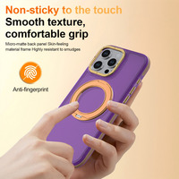 Coques de téléphone colorées respectueuses de la peau pour Motorola G Power G Play G 5G 2026 360 °   Support pliable rotatif, coque de téléphone magnétique de luxe