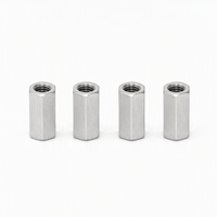 Mur Baut Hex Panjang Berkualitas Tinggi Bahan Stainless Steel 304 DIN6334 Metrik