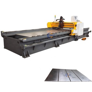 Máquina de corte de <span class=keywords><strong>ranurado</strong></span> SS V de chapa de acero inoxidable, 8 metros, para ángulo de plegado pequeño - Product Image 1