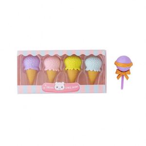 Ensemble de gommes à effacer en caoutchouc TPR 3D personnalisables avec logo, mignonnes, pour écoliers, enfants, promotionnelles, MOQ 1000 ensembles - Product Image 1