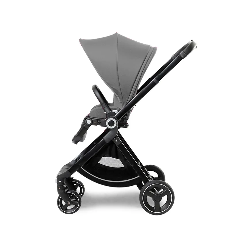 Miglior prezzo maniglia reversibile passeggino/carrozzina sistema di telaio in alluminio di viaggio scuola materna del bambino passeggino carrozzina della bambola
