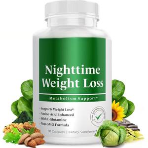 Cápsulas Nocturnas para la Pérdida de Peso, Aminoácidos Adelgazantes, Quemagrasas, Suplemento para el Metabolismo, Refuerzo de la Inmunidad - Product Image 1