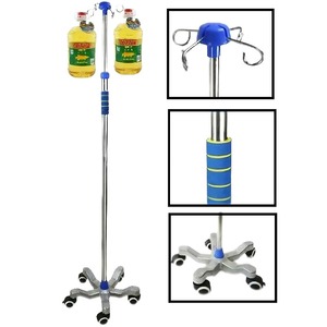 Hospital IV Pole Stand Adjustable Infusion Stand Convenient and Durable Drip Stand - Product Image 6