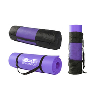 Tapis de Yoga NBR en Mousse Haute Densité Ultra Épais 8mm 10mm 15mm Léger Qualité Supérieure avec Logo Personnalisé OEM Modèle 2026