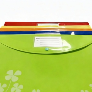 Sobre para Documentos con Botones a Presión, Tamaño Grande, Diseño Floral, Carpeta de Plástico Elegante para Oficina y Escuela - Product Image 3