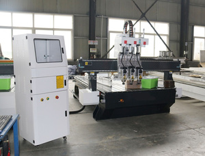 1525 4.5kw 6KW น้ำ/Air Cooled ไม้ CNC Router ATC แกนราคา - Product Image 4