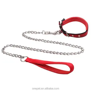 狗链皮带供应商宠物配件中小型大型狗绳皮带系绳狗引线皮带