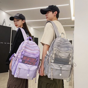 Mtkv Student Backpack 15 Inches Unisex Solid Color School Education Backpack For College High Middle Elementary Students - Product Image 1