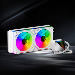 Enfriador de CPU AIO de 240 mm, Radiador de Refrigeración por Agua ARGB para LGA1700 AM5, Iluminación LED ARGB OEM que Mejora la Estética del PC con RGB Vibrante - Product Image 4