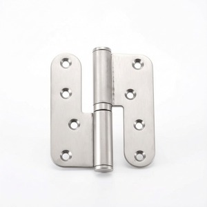 Bisagras de acero inoxidable con esquinas redondeadas, bisagra de desenganche en forma de L de 180 grados para puertas y ventanas - Product Image 1
