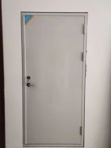 <span class=keywords><strong>Puerta</strong></span> Metálica Cortafuego de Una Hoja para Apartamentos, Hoteles e Interiores de Habitaciones, <span class=keywords><strong>Puerta</strong></span> de Acero Ignífuga de Una Hoja - Product Image 3