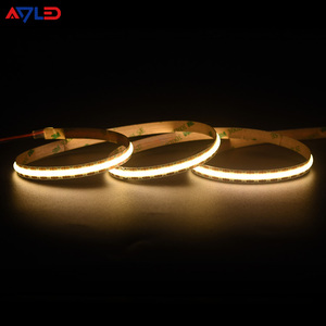 Tira de LED COB Flexible y Cortable de 8mm, DC12/24V, para Iluminación Ambiental y Decoración de Techos - Product Image 1