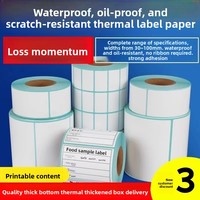Étiquettes adhésives en papier thermique personnalisées - Imperméables et résistantes aux rayures |   Forme rectangulaire |   Impression CMJN Pantone |   Utilisation industrielle |   Cs