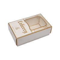 Coffret Cadeau Haut de Gamme Portable et Étanche en Carton Rigide avec Feuille d'Or, Fermeture Magnétique, Faible Quantité Minimale de Commande