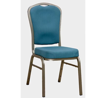 Vente en gros en Chine de chaises de banquet empilables en aluminium design moderne pour hôtel, repas de mariage, restaurant, utilisation en extérieur