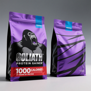 שקיות אריזה עם סגירת זיפ-לוק לקפה, אבקת חלבון מי גבינה, בגדלים מותאמים אישית: 500 גרם, 1 ק\\\"ג, 5 ק\\\"ג, 10 ק\\\"ג, 15 ק\\\"ג, 25 ק\\\"ג - Product Image 4