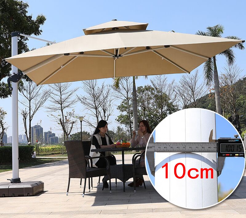 Custom Wholesale Luxury Big Size Parasol Garden Outdoor Patio Umbrellas