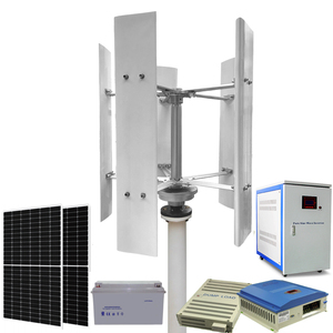 กังหันลมแกนตั้ง REXCO สำหรับใช้งานบนหลังคา ความเร็วรอบต่ำ 24V 48V 1KW - Product Image 1