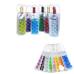 2025 Nuevo lleno de bolsas de enfriador de vino de PVC líquido de Gel congelable seguro no tóxico para botella de cerveza - Product Image 4