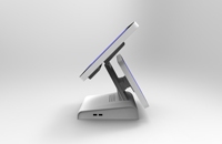 Terminal POS Android de pantalla dual, tableta de 15 pulgadas, todo en una pantalla táctil, sistema POS Android/software POS para restaurante