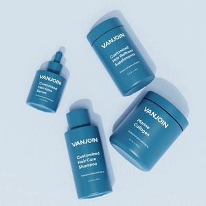 Paquete de 4 tratamientos vacíos para el crecimiento del cabello, producto para el cuidado de la salud múltiple, botellas cuentagotas de vidrio, píldoras de vitamina, embalaje de suplemento - Product Image 4