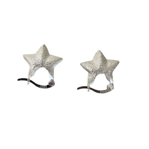 S925 Sterling Silver Star Stud <b>Earrings</b> For Women Everyday Wear 925 Silver Ear Post <b>Fine</b> Jewelry - Product Image 5