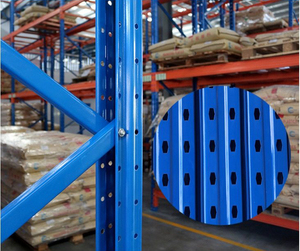 מדפי אחסון תעשייתיים כבדים ממתכת עם משטח פלדה לאחסון - Product Image 6