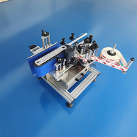 Machine d'étiquetage automatique de bureau professionnelle pour bouteilles rondes en plastique