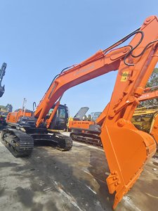 Excavatrice hydraulique Hitachi ZX350 ZX350G d'occasion, 35 tonnes, moteur, PLC, roulement, pompe, composants d'origine, bon état, prix bas, en stock - Product Image 5