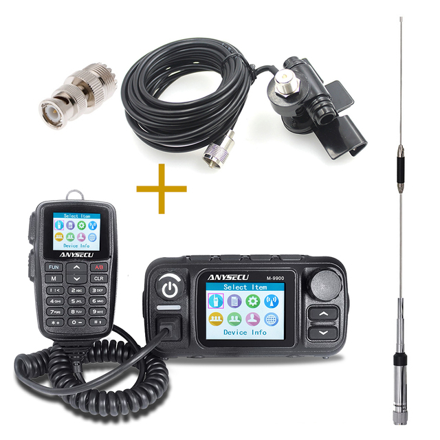 Antenna Set Mobile Transceiver Support Carcommunicator Sos Emergency Network Mobile Based Radio Work for Security Walkie Talkie