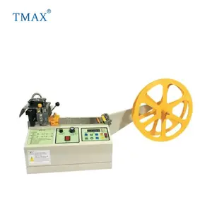 TMAX-máquina de corte de cinta de seda automática, máquina de corte de cinta de tela en frío y caliente