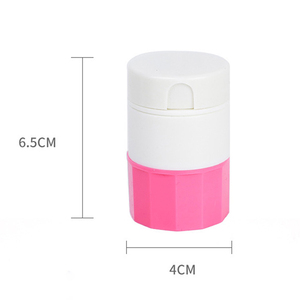 Boîte à pilules portable pour 7 jours - Coupe-pilules et organisateur pratique pour la maison - Solution simple pour diviser les comprimés - Product Image 6