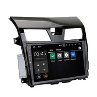 Stereo Mobil Android 10.1" Layar Sentuh IPS dengan Navigasi GPS, CarPlay, dan Pemutar Multimedia untuk Nissan Altima 2013-2015