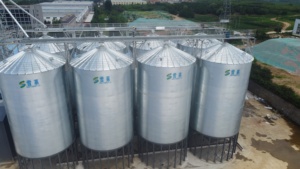 Silo en acier galvanisé pour le stockage des aliments, des semences, des céréales et des grains, de <span class=keywords><strong>30</strong></span>, 50, 100, 200, 500, 1000, 1500 tonnes - Product Image 2