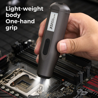 Prix d'usine, kit de tournevis électrique sans fil portable 37 en 1, batterie 800 mAh |   Ensemble d'outils électriques de précision pour les réparations de bricolage à domicile