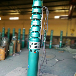 ปั๊มน้ำบาดาลแบบจุ่ม Qj 380v สามเฟส สำหรับการเกษตร ปั๊มน้ำหลายระดับทำจากสแตนเลส - Product Image 4