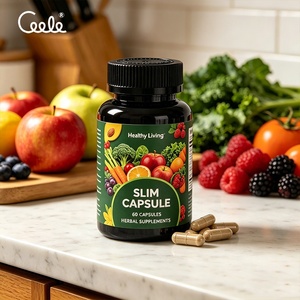 Capsule Dimagranti Naturali Vegane alle Erbe GMP Max Magic Green Apple, Potenti Pillole Spa per la Perdita di Peso, Capsule Mega Active Slim - Product Image 3