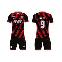Maillot de football personnalisé à séchage rapide, sublimation, logo personnalisé, nom, numéro, uniforme d'équipe