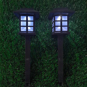 Outdoor <b>Solar</b> IP65 Waterproof LED Ground Pile <b>Lamp</b> with DC Power for Garden Landscape Lighting - Product Image 4