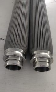 Op Maat Gemaakte Micron Roestvrijstalen Geplooide Patroonfilter <span class=keywords><strong>Filter</strong></span> Element Filterpatroon Olie Onzuiverheid Verwijderen